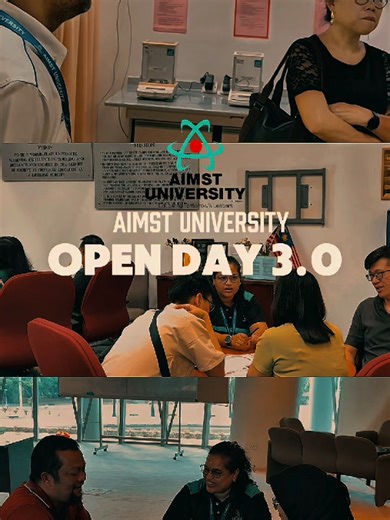 ✨ AIMST Open Day – Round One Wrap Up ✨ Thank you to everyone who joined us for AIMST Open Day Round One! It was a great day filled with campus tours, programme discoveries, and engaging moments with our lecturers and students. 🎓 Missed it? Don’t worry! Catch the highlights in our wrap-up video. 📅 Join us for the next round of AIMST Open Day on 28th – 29th March 2026. We look forward to seeing you there! #AIMSTUniversity #AIMSTOpenDay #FutureStartsHere #StudyAtAIMST