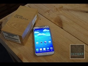 Samsung Galaxy S4 i9500 Unboxing, Setup and Hands on Review - Feat HTC ONE - iGyaan