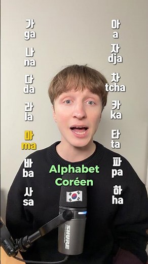 L’alphabet coréen 🇰🇷 #boosttoncoreen
