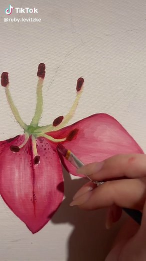 Oil Painting Tutorial: Paint a Beautiful Lily