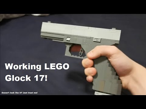 LEGO Glock 17 (Working) | Jim's LEGO Guns
