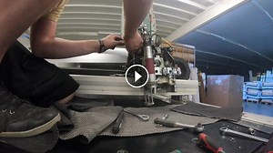 Lectra Automotive Fabric Cutting Machine: servis 100hours