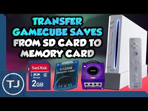 Wii Transfer Custom GameCube Saves From SD To Memory Card!