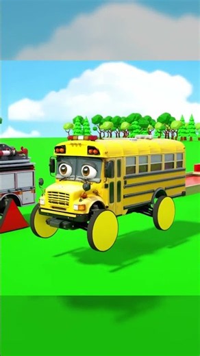 School Bus, Magic Eggs and Colorful Cars - Nursery Rhymes