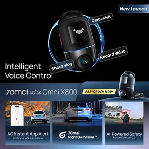 🚀 PRE-ORDER EXCLUSIVE! THE FUTURE OF DASH CAMS IS HERE! 🚀 Get ready to experience cutting-edge technology with the NEW 70mai Dash Cam Omni X800 (4K 4G)! Designed for ultimate safety and convenience, this smart dash cam offers next-level features to keep you protected on the road. And now, you can get it at an exclusive pre-order deal! 📅 Pre-Order Period: 10th – 20th March 💰 Starting from just RM999 or RM83.25/month 🎁 Pre-Order Perks: ✅ FREE Dash Cam Installation ✅ FREE 128GB SD Card ✅ FREE 