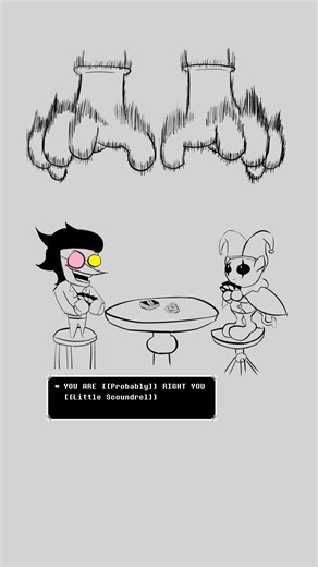 Jevil, Spamton, please... - Deltarune Video Comic