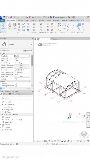 Crea Cubiertas Curvas en Revit Rápido y Fácil