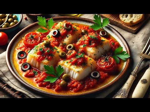 Traditional Baccalà alla Pizzaiola: Salt Cod with Tomato Sauce Made Easy
