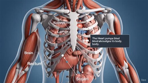 𝐄𝐗𝐏𝐋𝐎𝐑𝐄 𝐍𝐔𝐑𝐒𝐈𝐍𝐆 🎯✨ on Instagram: "From skin to skeleton 🧠🫀 Explore the human body layer by layer—muscles, bones, and vital organs—explained in a clean, visual way. Perfect for learning how your body really works. Keywords: human anatomy, human body parts, skeletal system, muscular system, internal organs, anatomy education, medical animation, biology learning, body systems, 3D anatomy Follow @explore_nursing_ & @medical.knowledge_04 for more. #HumanAnatomy #BodySystems #MedicalE