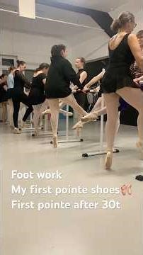 “Steel Toe” 💪✨ — Adult ballet. Pointe work. Tor Ballet. First steps into ballet.