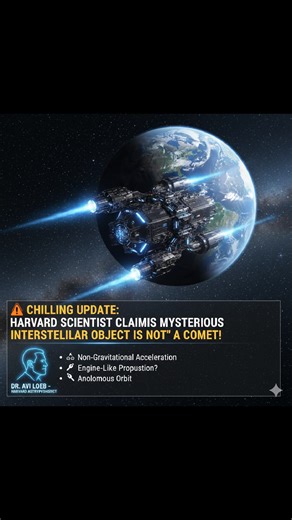 Harvard Scientist Claims Mysterious Interstellar Object 3I/ATLAS Is NOT A Comet! ​The interstellar visitor known as 3I/ATLAS is approaching Earth's vicinity, but renowned Harvard astrophysicist Dr. Avi Loeb insists we are fundamentally misidentifying this "comet." Based on several "anomalies," Loeb believes the Manhattan-sized object could be an extraterrestrial technological artifact—a piece of alien engineering. ​👽 The Seven Unresolved Anomalies ​Dr. Loeb points to a series of behaviors displ