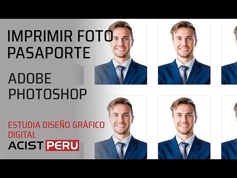 How to print passport-sized photos for ID cards in Photoshop 2021