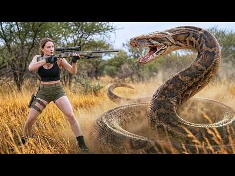 Brave Girl | Sniper vs Giant Python – The Ultimate Hunting Showdown