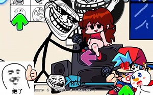 FNF Funkin Physics vs Trollface/Trollge