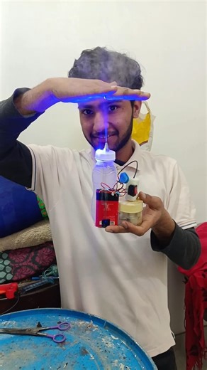 jugaad se banai धुआं nikalne wali machine #jugaad #shorts #minivlog #vlog -171