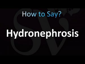 How to Pronounce Hydronephrosis (Correctly!)