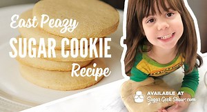 Tasty cutout cookies that are easy to make and don't spread! So easy my four year old is going to show us how to make them :-D *ninja turtle pajamas optional I love this recipe from Susan Trianos! It's all we use! Recipe: https://sugargeekshow.com/recipe/no-spread-sugar-cookie-recipe/ | Sugar Geek Show
