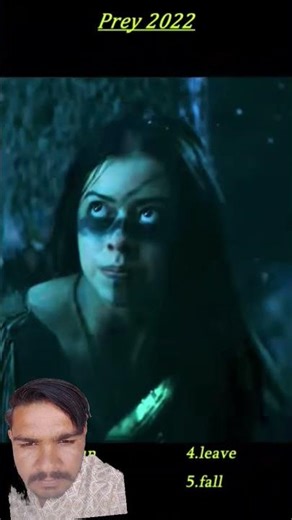 Predator: Hunting Grounds (2025) Heroine Leaps from Tree to Confront the Predator.