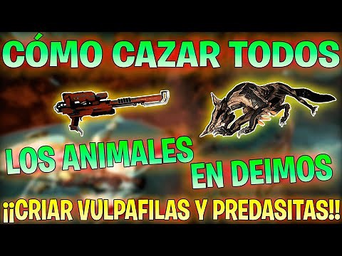 ✔️ Como Conseguir VULPAFILA y PREDASITO / Guia CAZAR en DEIMOS | Warframe Español
