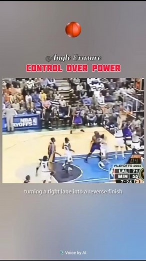 Angle Erasure in Motion | Kobe Bryant Reverse Dunk vs Timberwolves 2003
