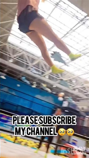 This trampoline is so fun 🤩 even jumping on it feels like flying #shorts