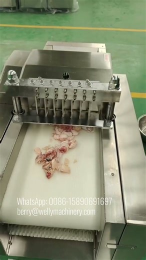 Whole chicken cutting machine | chicken dicer machine#chickencutting_videos