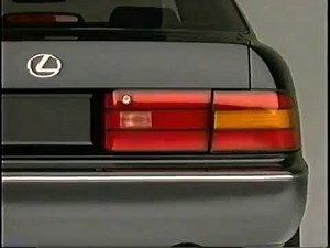 1995 Lexus LS400 Introduction VHS