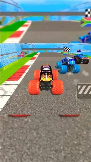 Monster Truck 🚒 mega ramp | full video on channel 💪