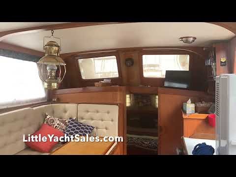 SOLD!!! 1987 Albin 36' Trawler for sale at Little Yacht Sales, Kemah Texas