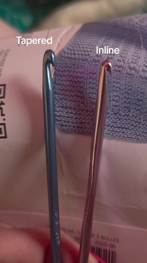 Understanding Tapered and Inline Crochet Hooks