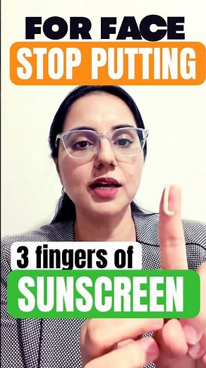 How to Apply Sunscreen- ❌The Exact Amount You Actually NEED #dermatologist #skincare #spf