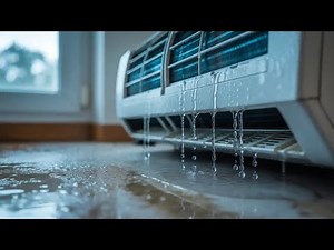 Fixing an Air Conditioner that is Dripping Water Inside
