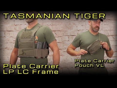 Structured and undercover with Tasmanian Tiger Plate Carrier LP LC Frame & Plate Carrier Pouch VL