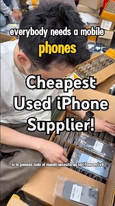 How to buy USED iPhone at Cheapest price ? #usediphone #secondhandiphone #supplier #wholesale #2026