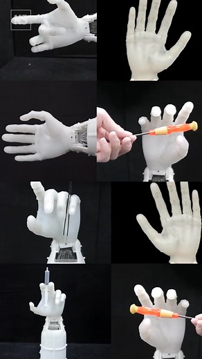 This dexterous and light prosthetic hand can tie knots and play chess 🫰🪢 A prosthetic hand that weighs about half that of a human hand also enables wearers to carry out intricate tasks, such as tying knots Tap link to learn more: https://www.newscientist.com/article/2467328-dexterous-and-light-prosthetic-hand-can-tie-knots-and-comb-hair/ #robot, #prosthetic, #ability, #disabled, #dexterity, #body, #engineering, #memory, #technology | New Scientist