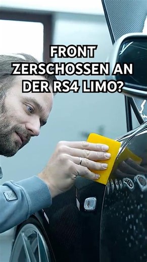 FRONT ZERSCHOSSEN ?! Nicht an meiner RS4 Limo!