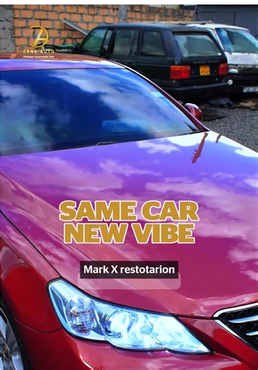 Toyota Mark X Full Body Respray Transformation