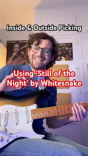 DEVELOP your alternate picking with this CLASSIC 80s Rock guitar riff #riff