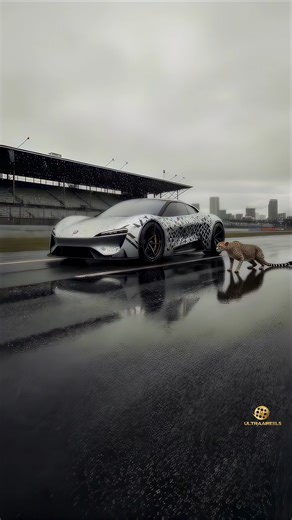 🏎️ Cheetah Races a Sports Car — Who Will Win? 🐆🔥 An insane speed showdown between nature and machine! 💨 The world’s fastest land animal takes on a roaring supercar — who’s faster in this epic race? 🏁⚡ | Ultraaireels