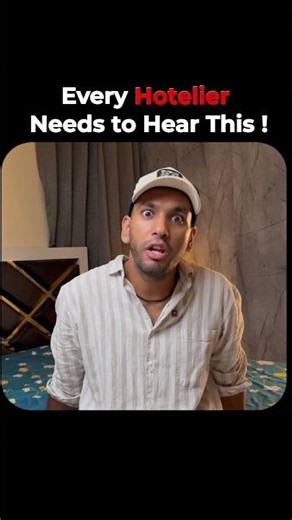 Every Hotel Management student/ Hotelier Must Watch' this👨‍🍳🥺| Hotel Management Career|