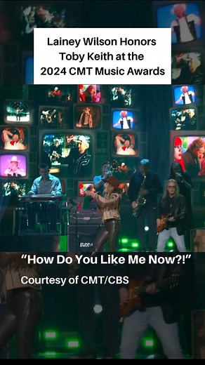 Lainey Wilson - "How Do You Like Me Now?!" at the 2024 CMT Music Awards. #laineywilson #laineywilsonmusic #CMTAwards #tobykeith #howdoyoulikemenow #countrymusic | Country Evolution