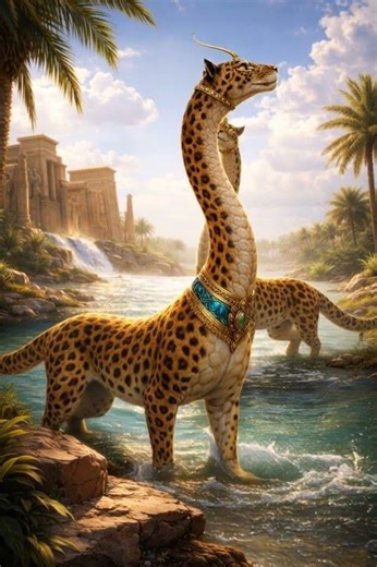 🐆🐍 5 Fun Facts About Serpopards | Ancient Egyptian Mythical Creature