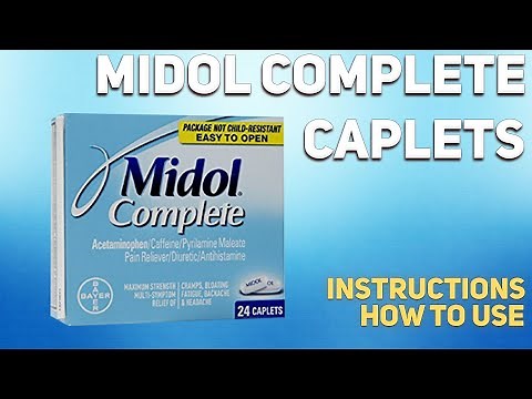 Midol complete caplets how to use: Uses, Dosage, Side Effects, Contraindications