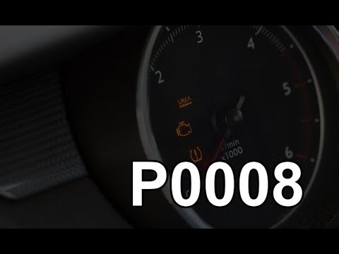 P0008 Crankshaft and camshaft misalignment, row 1