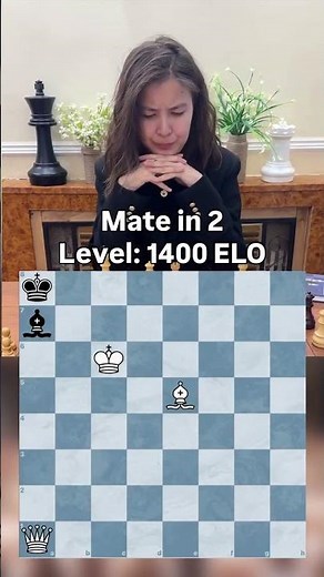 Solve This CHESS Puzzle In Just 2 Moves?