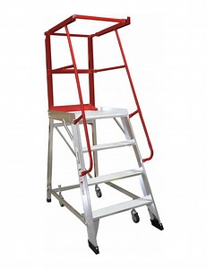 4 Step Order Picker Ladder Monstar - 150kg rated - 1.11m - MONSTAR LADDER