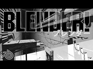 BLENDER! - Manga Style Animation (BLAME! Edition) - Beginner Tutorial