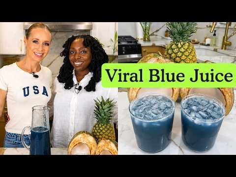 I Can't Stop Drinking This Blue Juice 💙