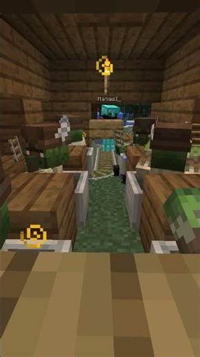 Filling My Minecraft Cathedral with Villagers – First Floor Complete! #shorts