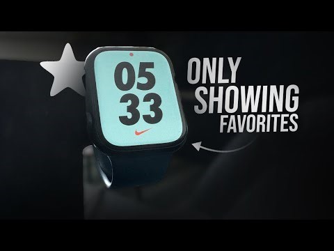 How to Fix Apple Watch Only Showing Favorites (tutorial)